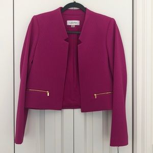 NWT - Calvin Klein Pink Blazer